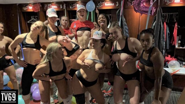 Wisconsin volleyball team  nude video is hot viral!!!